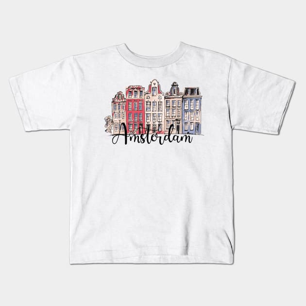 Amsterdam Kids T-Shirt by afmr.2007@gmail.com